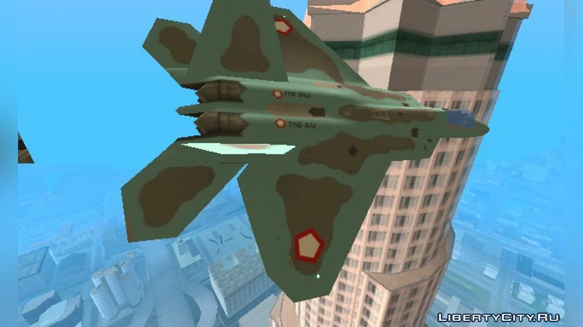 F-22 Raptor TNI AU / ВВС Индонезии / GTA San Andreas (iOS, Android)