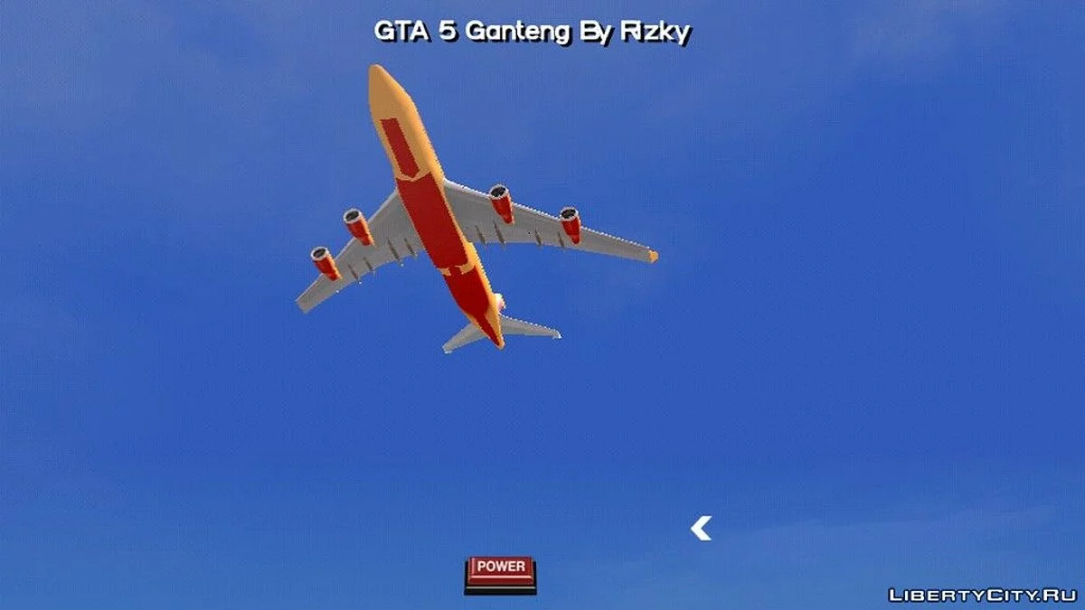Самолет Боинг с раскраской Adios Airline / GTA San Andreas (iOS, Android)