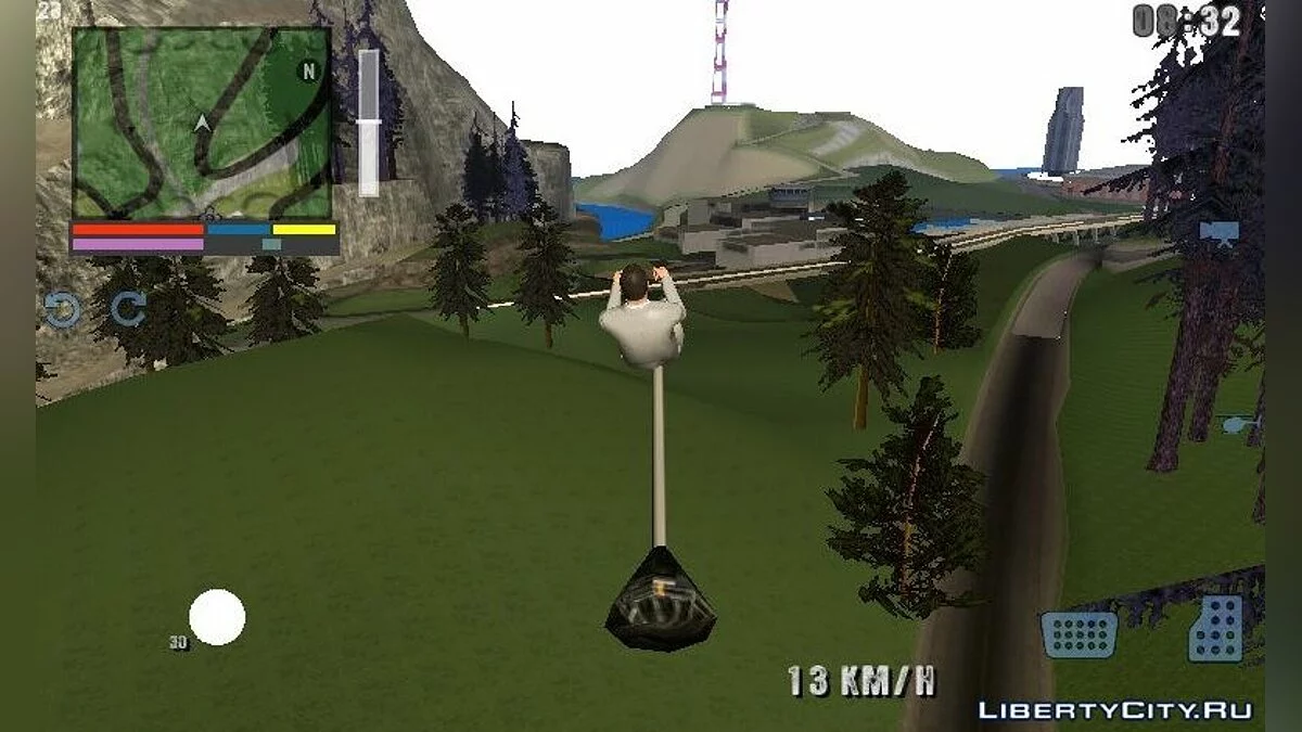 Летающая метла (только DFF) / GTA San Andreas (iOS, Android)