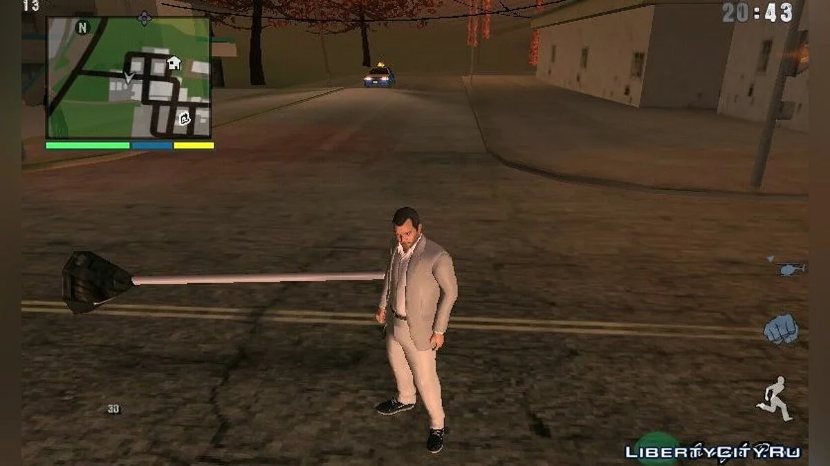 Летающая метла (только DFF) / GTA San Andreas (iOS, Android)