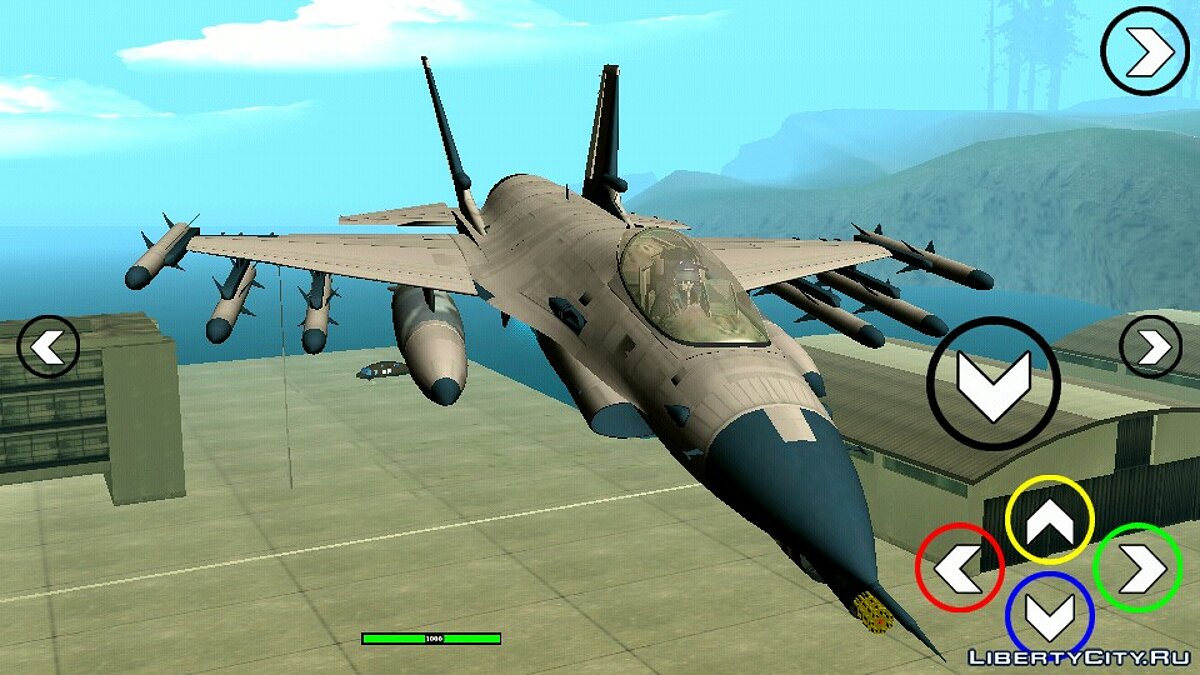 Скачать P-996 Lazer (только DFF) для GTA San Andreas (iOS, Android)