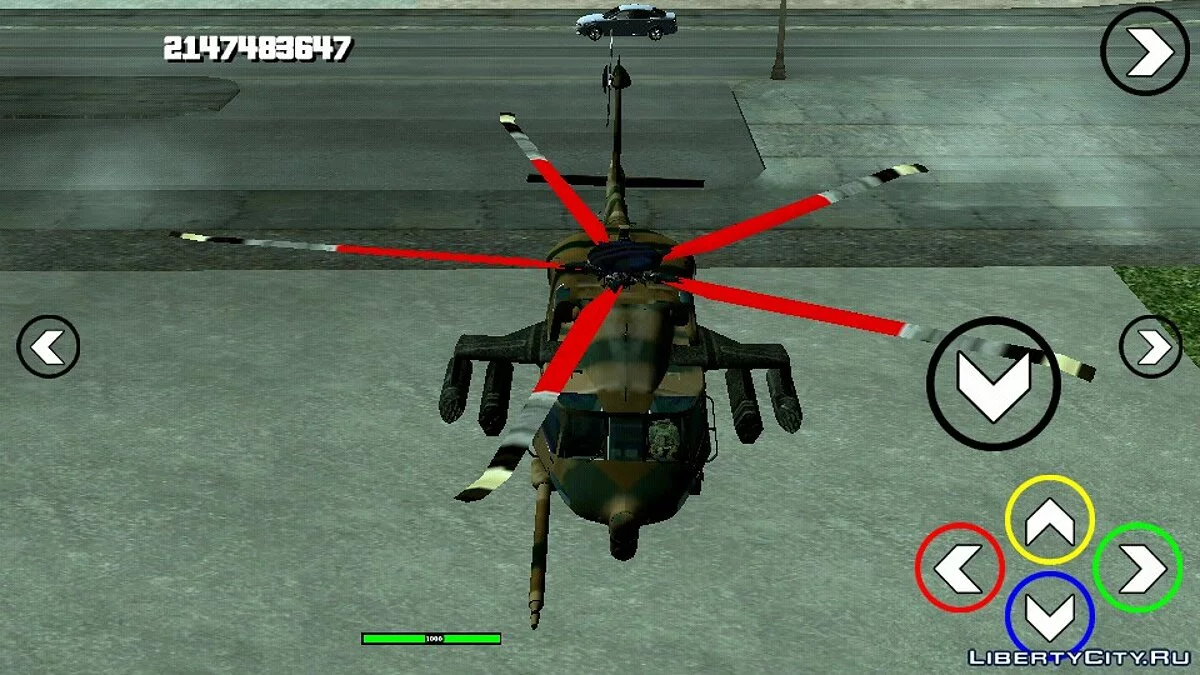 Black Hawk Raindanc (только DFF) / GTA San Andreas (iOS, Android)