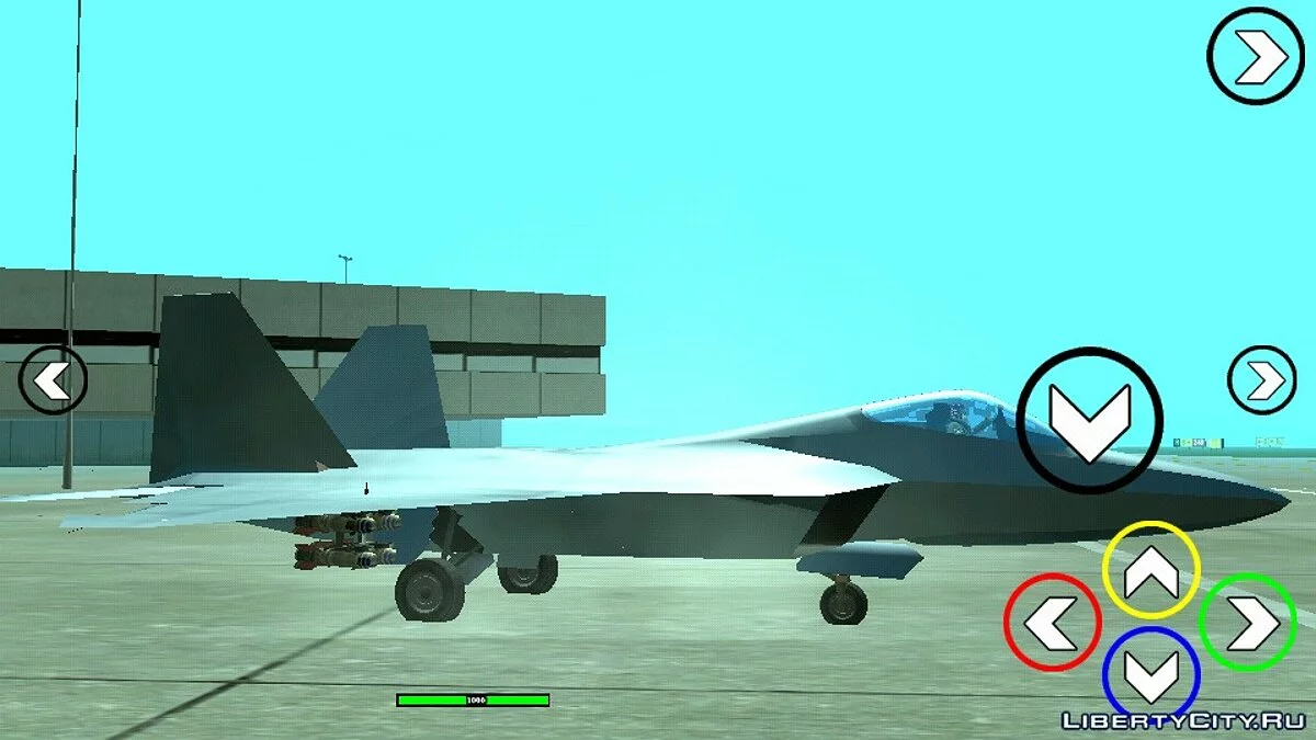 F-22 Hydra (только DFF) / GTA San Andreas (iOS, Android)