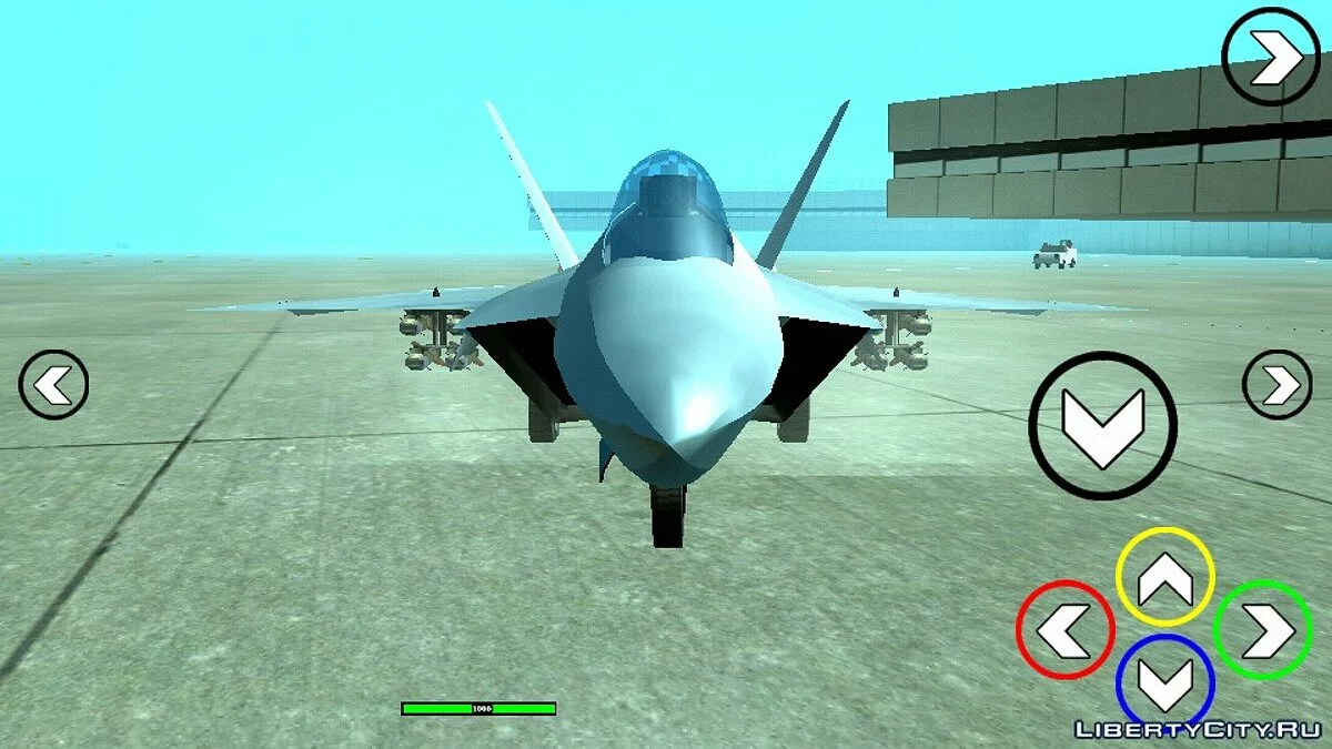 F-22 Hydra (только DFF) / GTA San Andreas (iOS, Android)