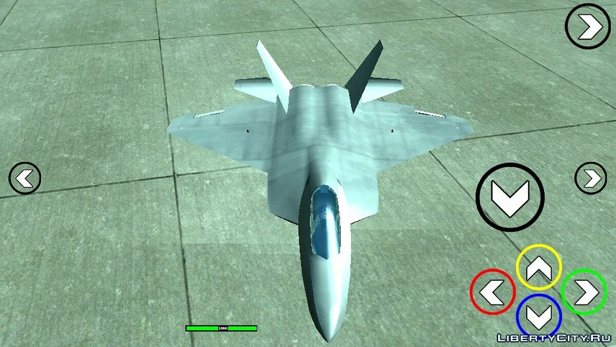 F-22 Hydra (только DFF) / GTA San Andreas (iOS, Android)