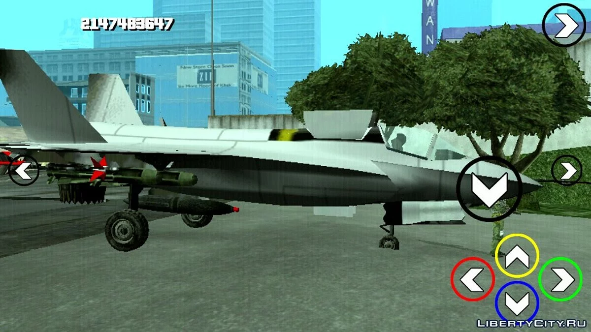 F-35 hydra (только DFF) / GTA San Andreas (iOS, Android)