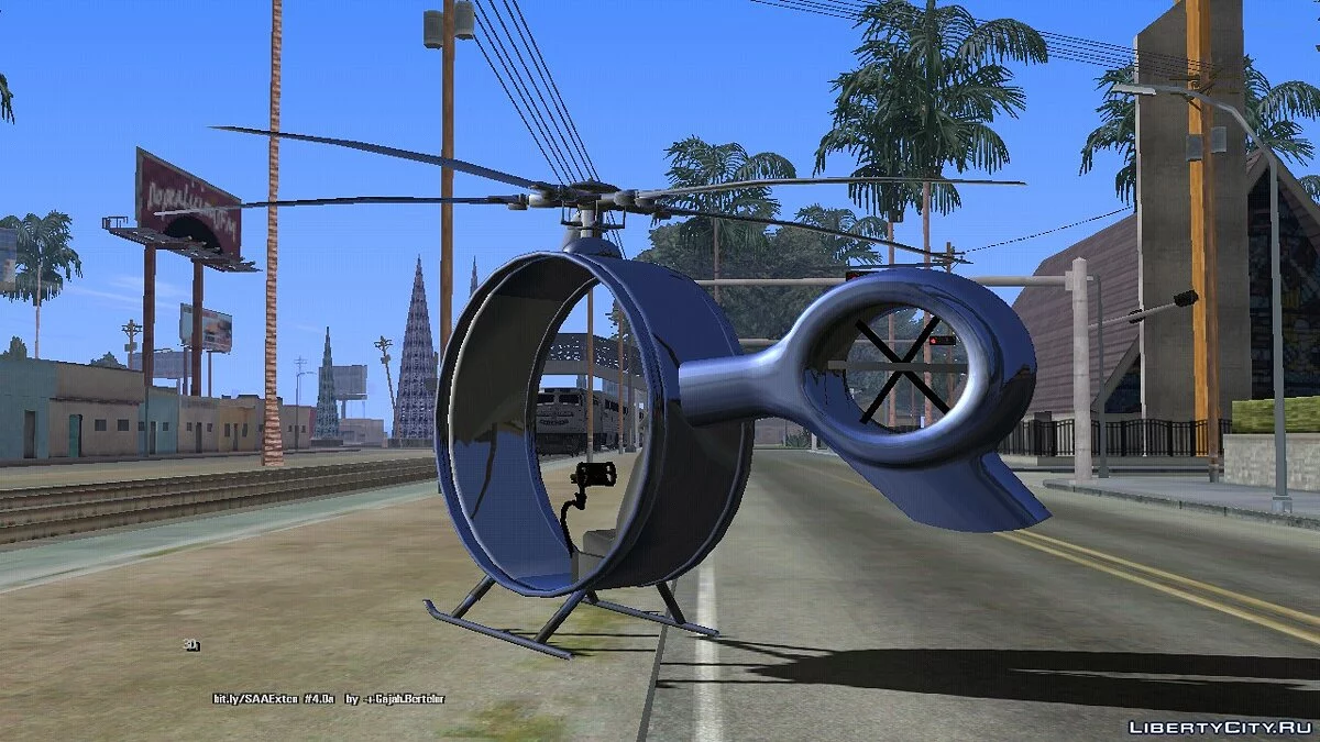 Helicopter Futuristic (только DFF) / GTA San Andreas (iOS, Android)