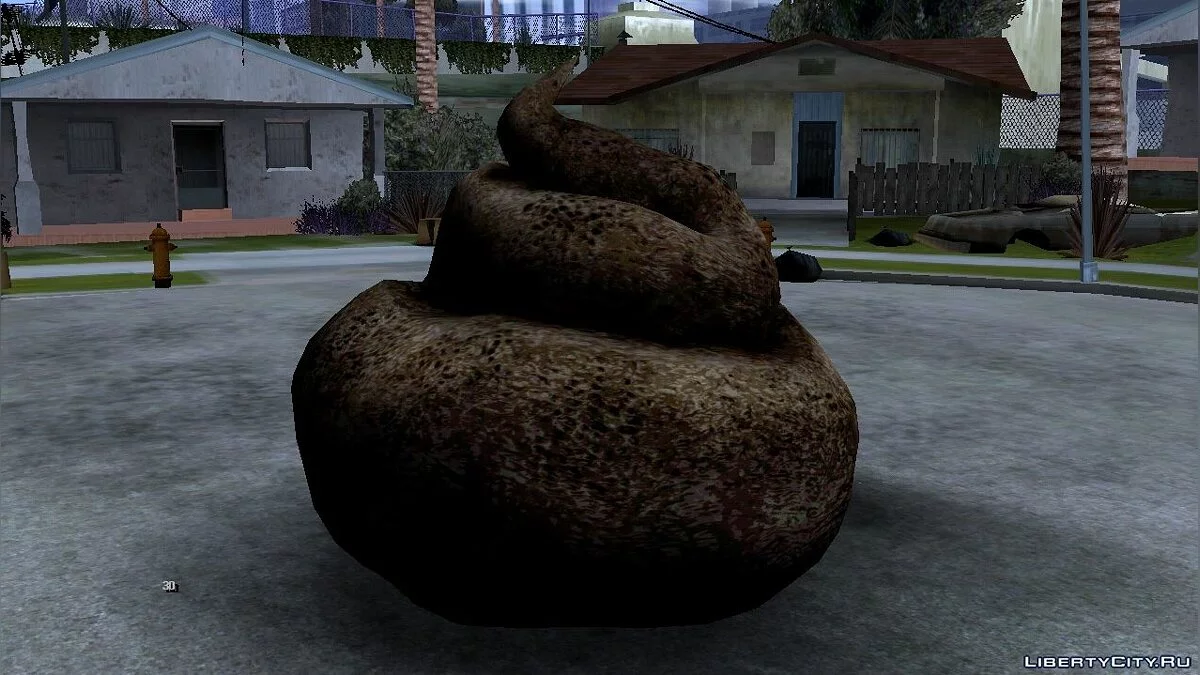 Летающее дерьмо  / GTA San Andreas (iOS, Android)