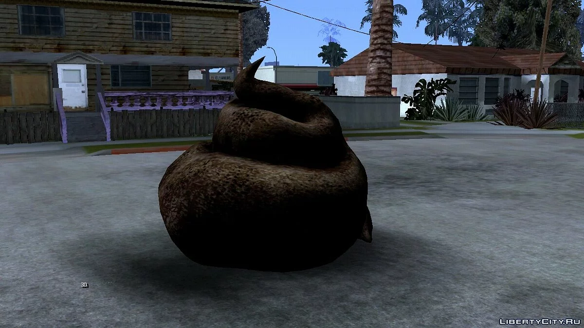 Летающее дерьмо  / GTA San Andreas (iOS, Android)