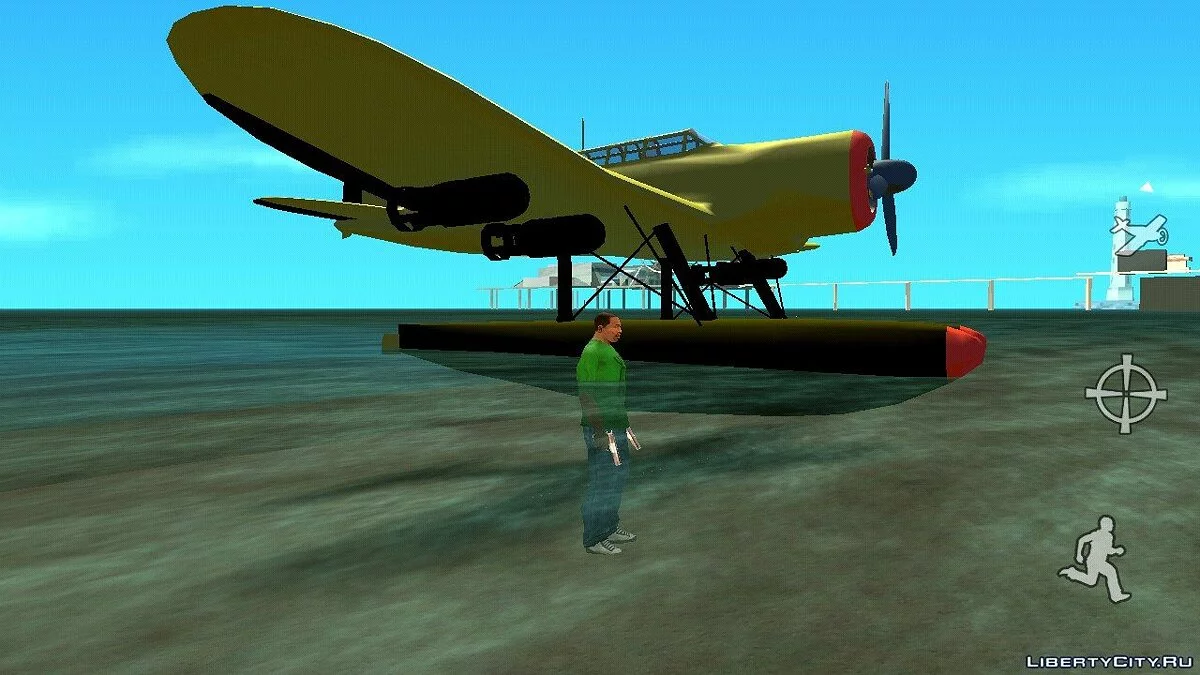 Aichi E13A Jake (только DFF) / GTA San Andreas (iOS, Android)