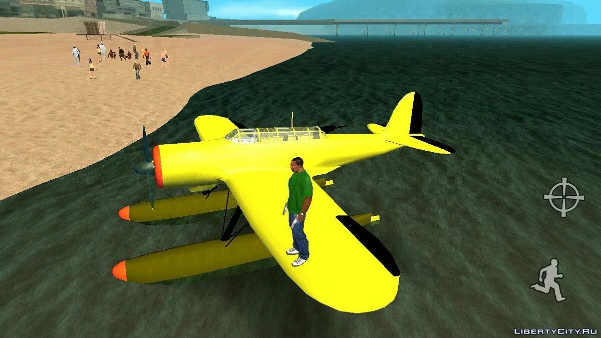 Aichi E13A Jake (только DFF) / GTA San Andreas (iOS, Android)