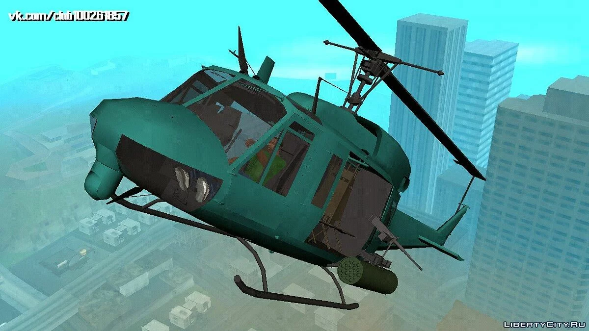 Bell UH-1N Twin Huey (только DFF) / GTA San Andreas (iOS, Android)