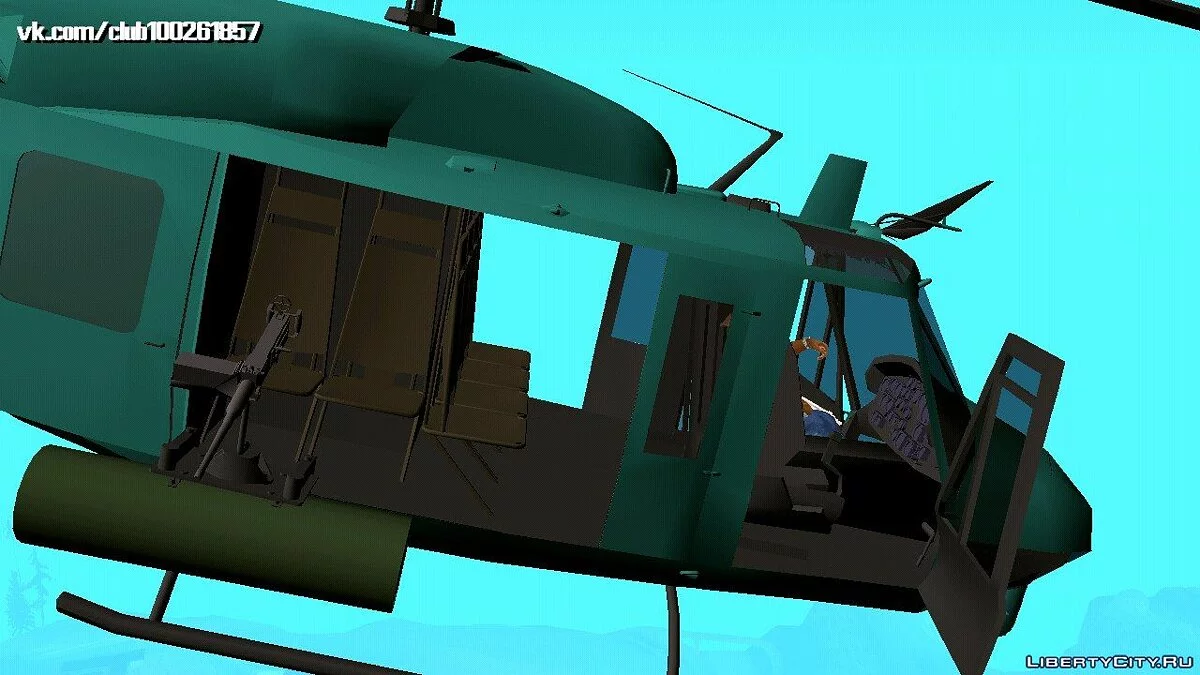Bell UH-1N Twin Huey (только DFF) / GTA San Andreas (iOS, Android)