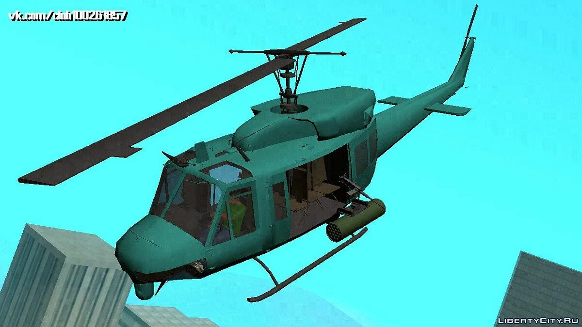 Bell UH-1N Twin Huey (только DFF) / GTA San Andreas (iOS, Android)