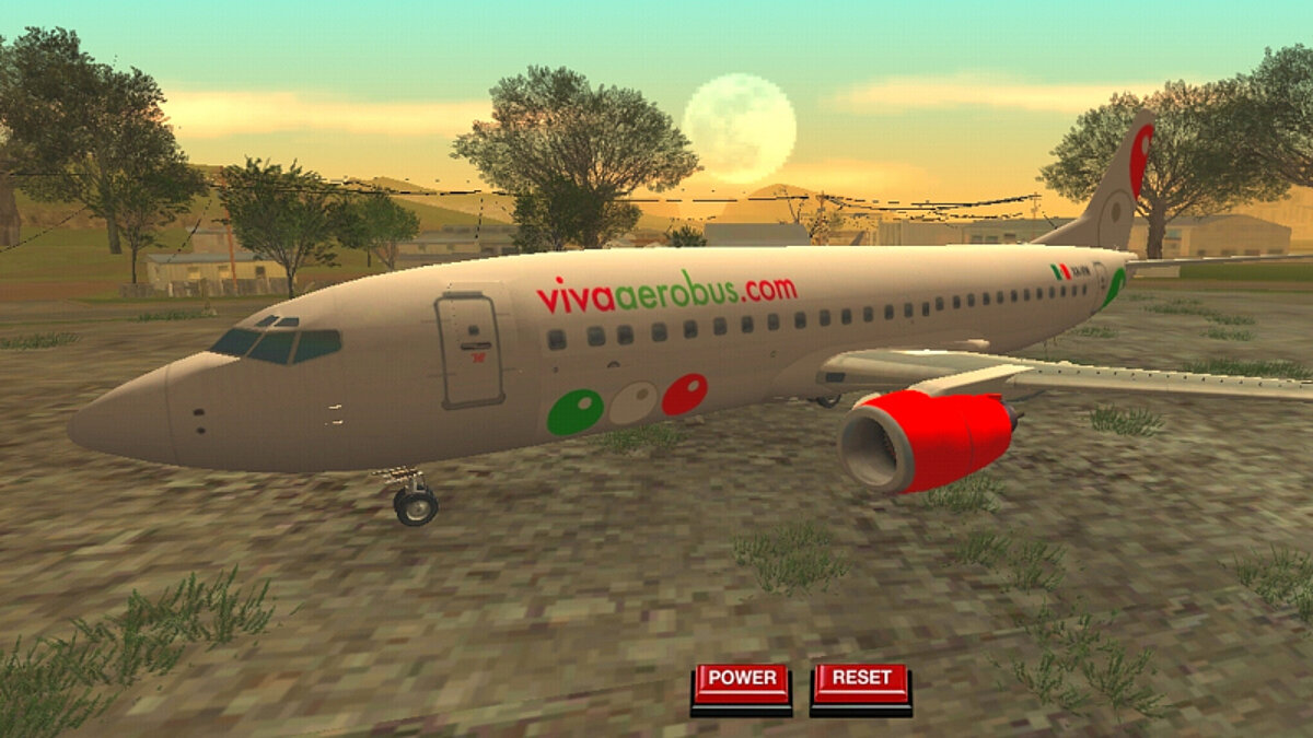 Скачать Boeing 737 «VivaAerobus» для GTA San Andreas (iOS, Android)