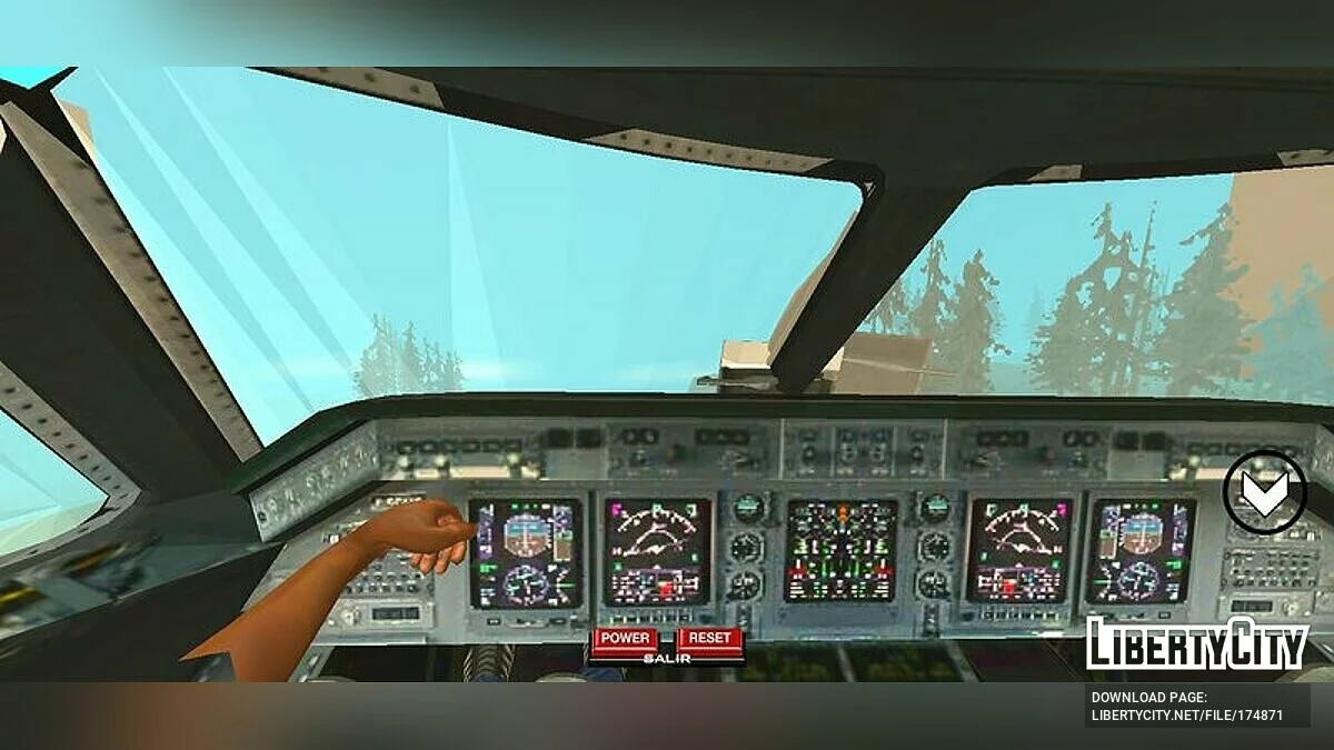 Avión De AeroMexíco / GTA San Andreas (iOS, Android)