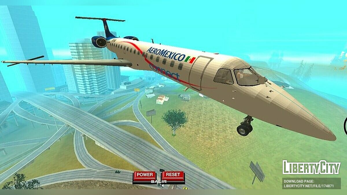 Скачать Avión De AeroMexíco для GTA San Andreas (iOS, Android)