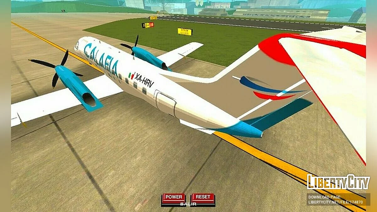 Embraer EMB 120 de Calafia / GTA San Andreas (iOS, Android)