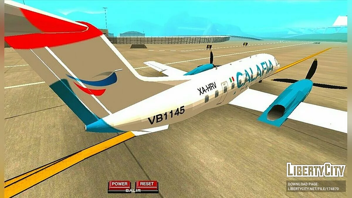 Embraer EMB 120 de Calafia / GTA San Andreas (iOS, Android)