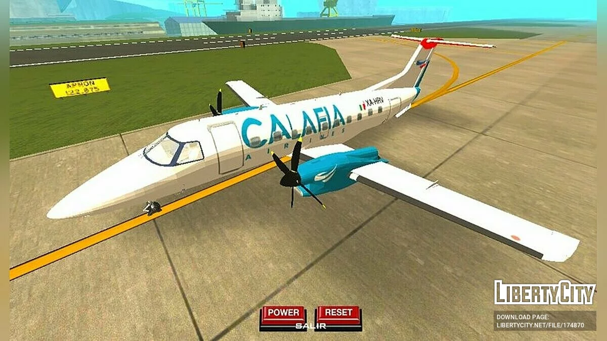 Embraer EMB 120 de Calafia / GTA San Andreas (iOS, Android)