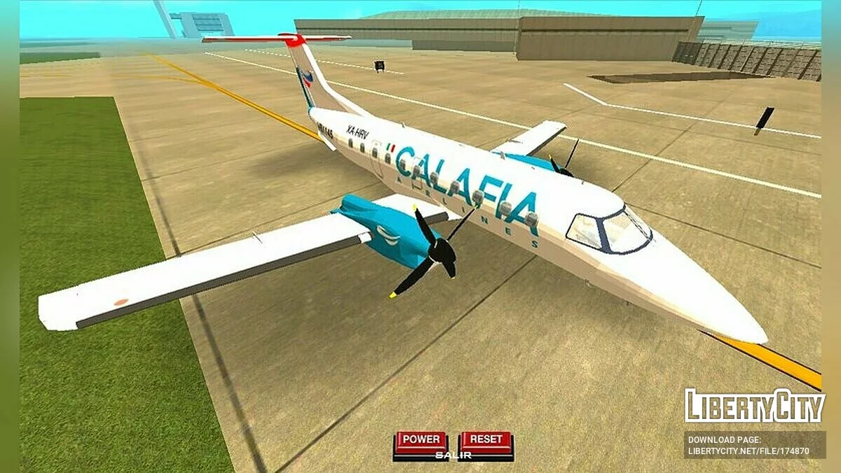 Embraer EMB 120 de Calafia / GTA San Andreas (iOS, Android)