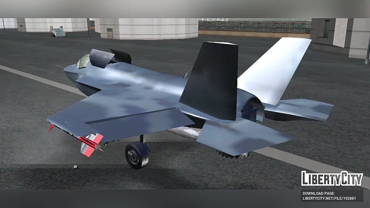 F-35 Hydra (только DFF) / GTA San Andreas (iOS, Android)