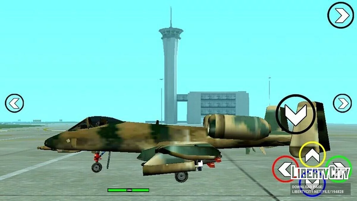 A-10 Warthog Rustler v3 / GTA San Andreas (iOS, Android)