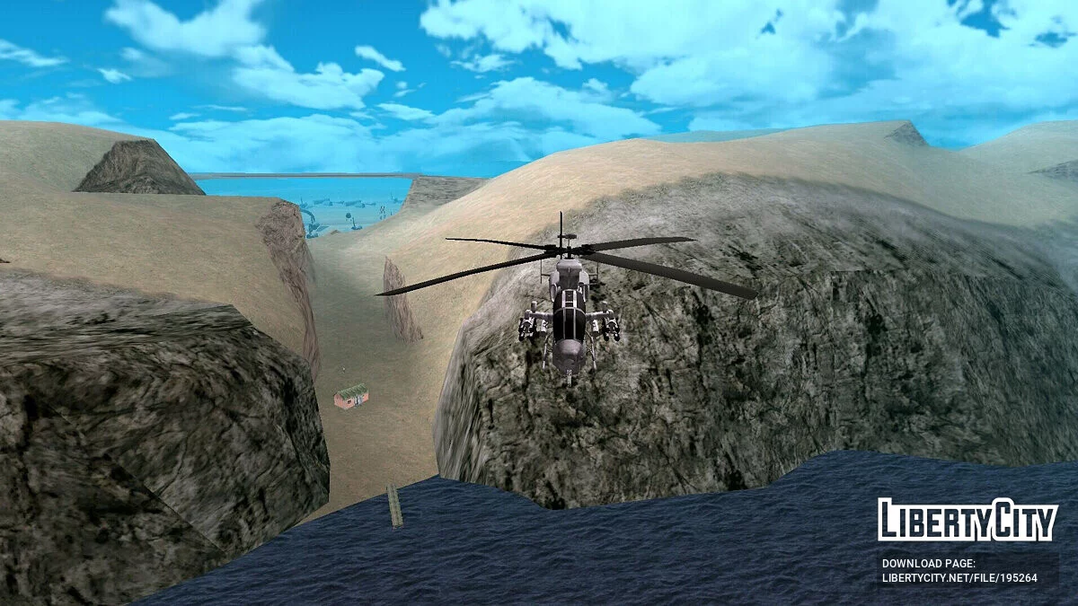 AH 1Z Viper [Только DFF] / GTA San Andreas (iOS, Android)