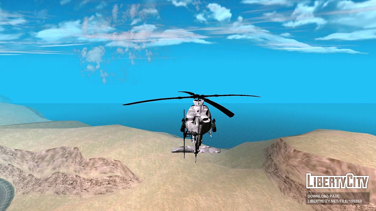 Bell UH-1Y Venom [DFF Only] / GTA San Andreas (iOS, Android)