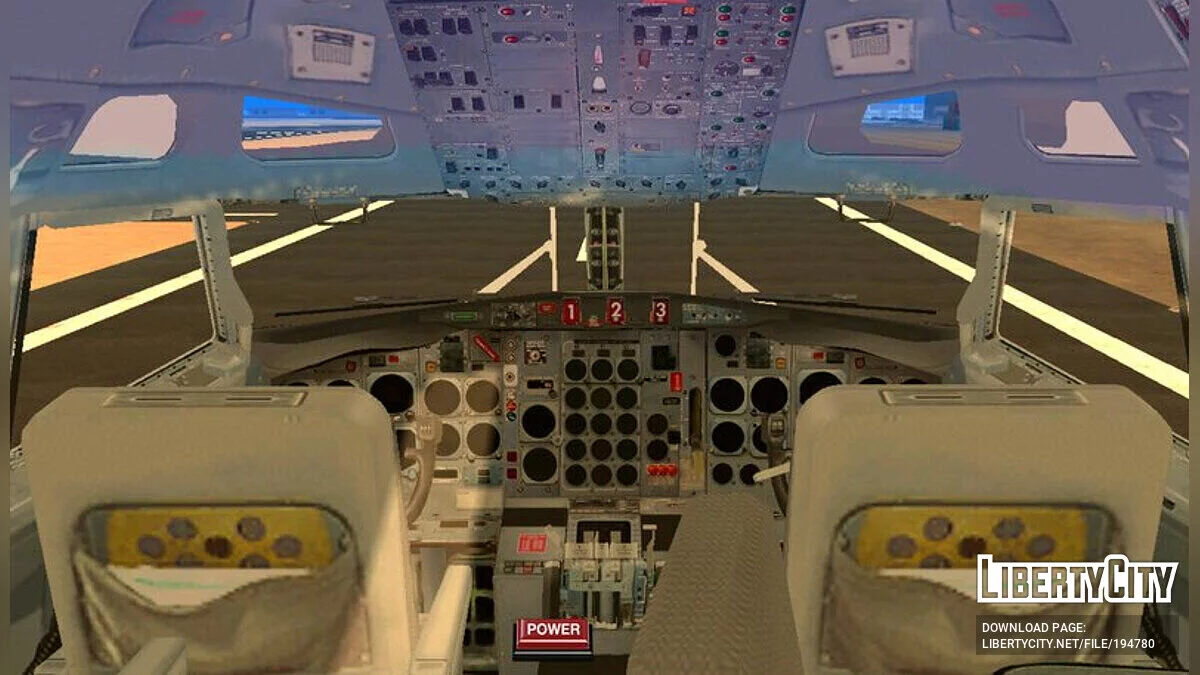 Boeing 727 / GTA San Andreas (iOS, Android)