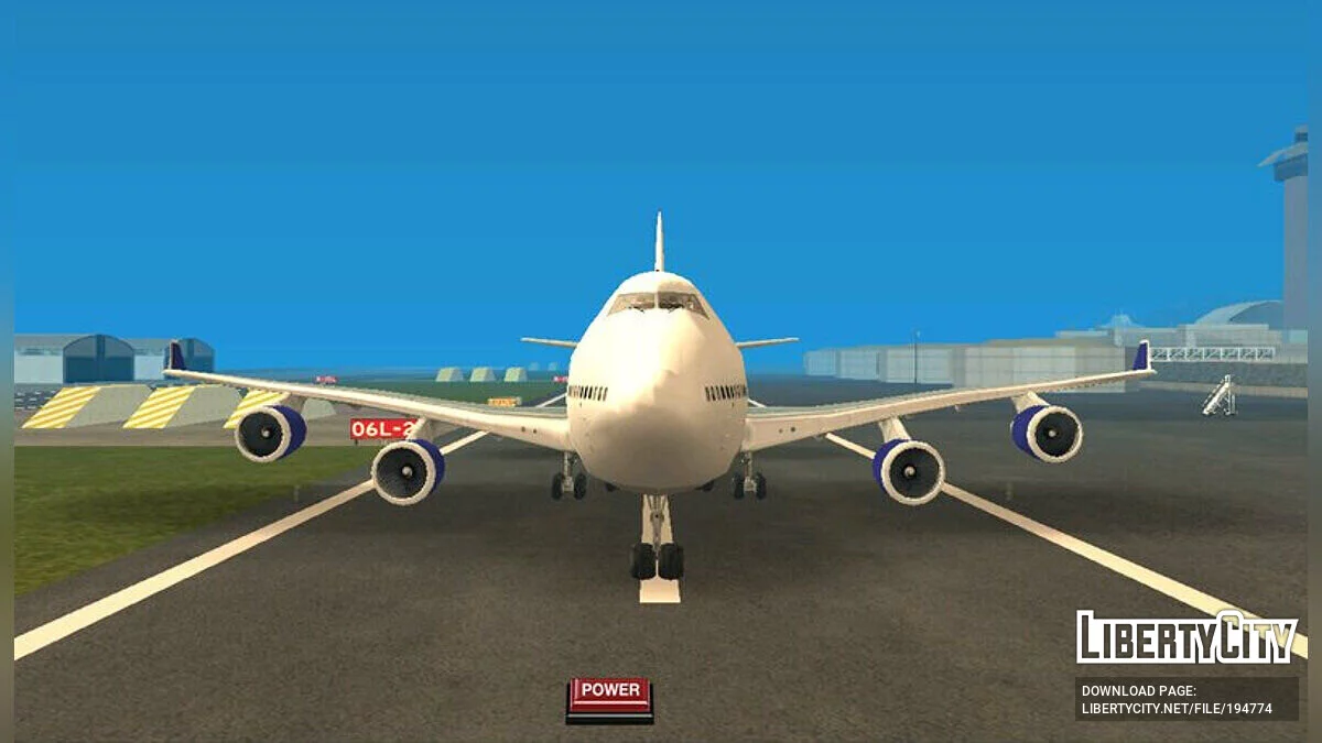 Boeing 747-400 / GTA San Andreas (iOS, Android)