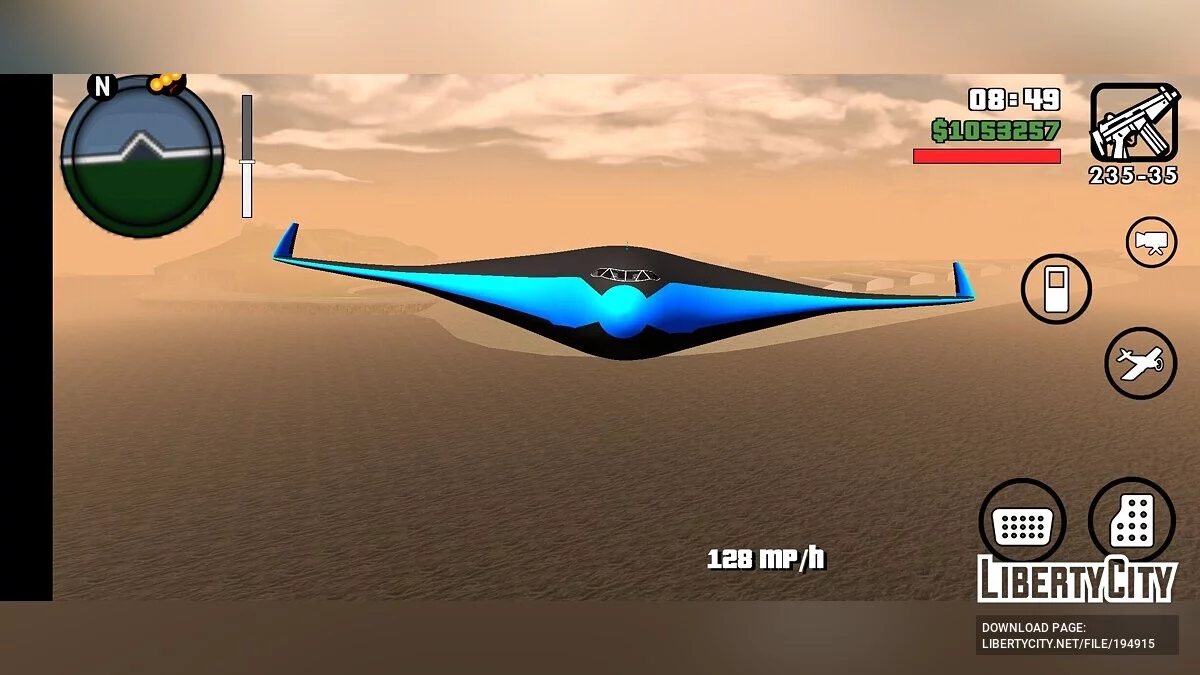 Boeing 797 [только DFF] / GTA San Andreas (iOS, Android)