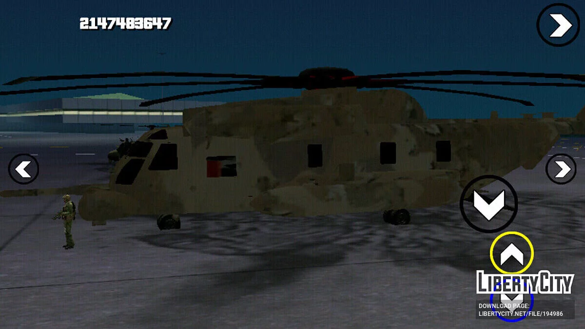 Cargobob V2 / GTA San Andreas (iOS, Android)