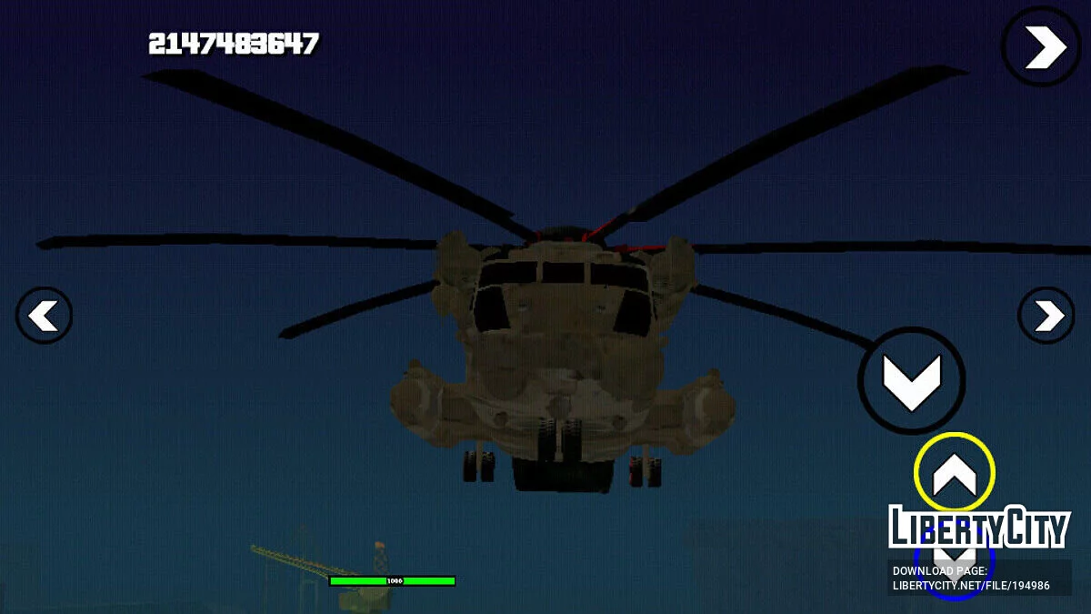 Cargobob V2 / GTA San Andreas (iOS, Android)