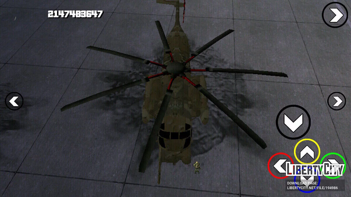 Cargobob V2 / GTA San Andreas (iOS, Android)