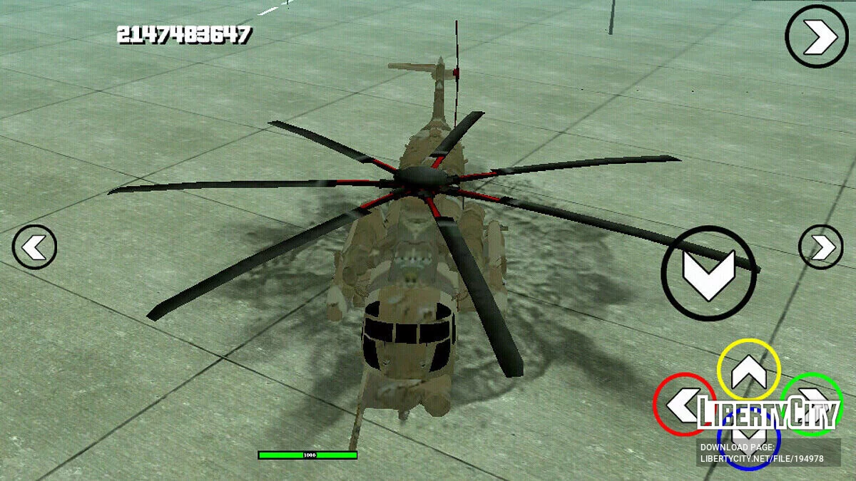 Cargobob V3 Fix / GTA San Andreas (iOS, Android)