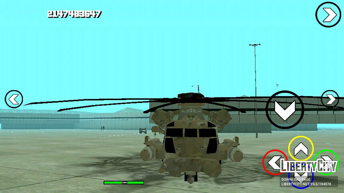 Cargobob V3 Fix / GTA San Andreas (iOS, Android)