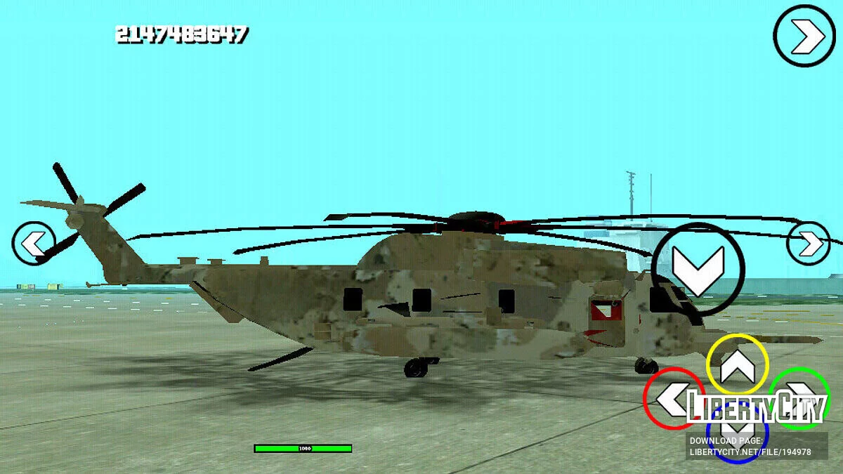 Cargobob V3 Fix / GTA San Andreas (iOS, Android)