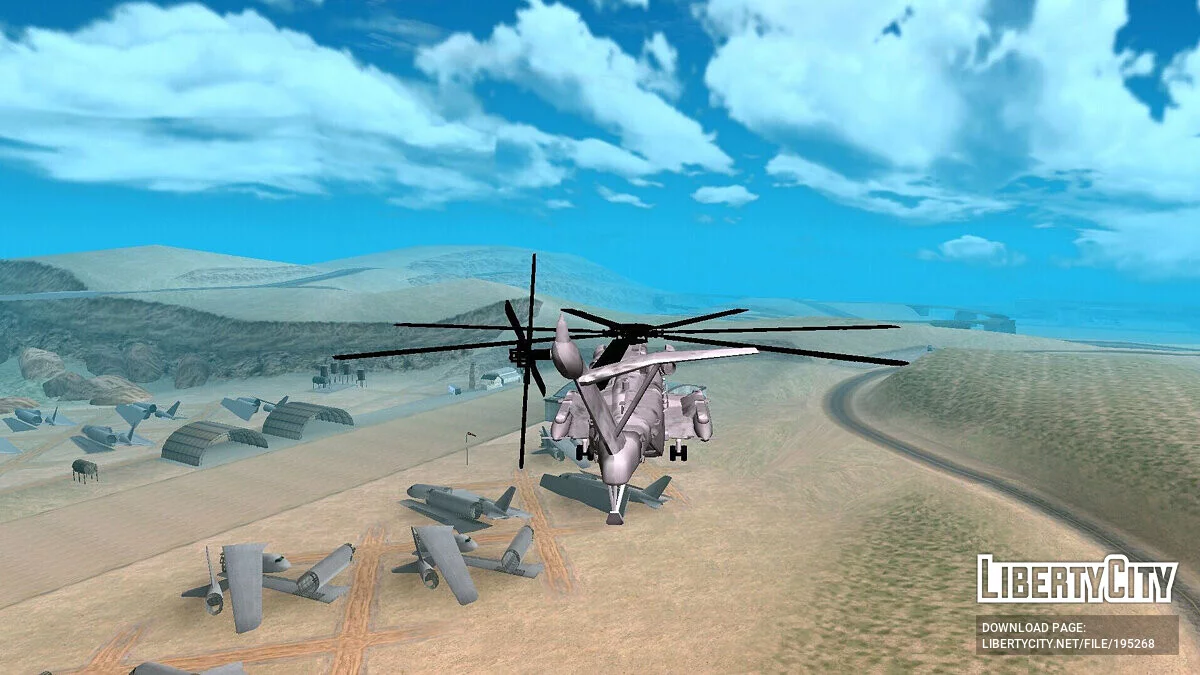 CH53 Pava Low [DFF Only] / GTA San Andreas (iOS, Android)