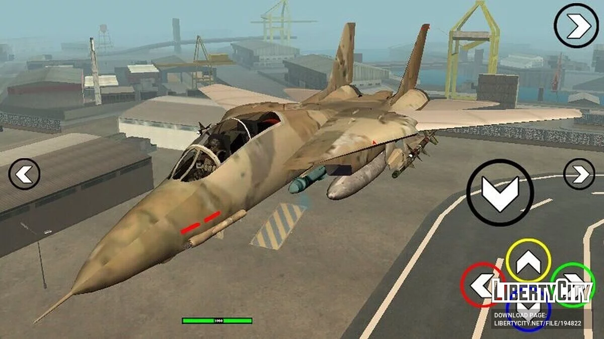 F-14 Hydra V3 / GTA San Andreas (iOS, Android)