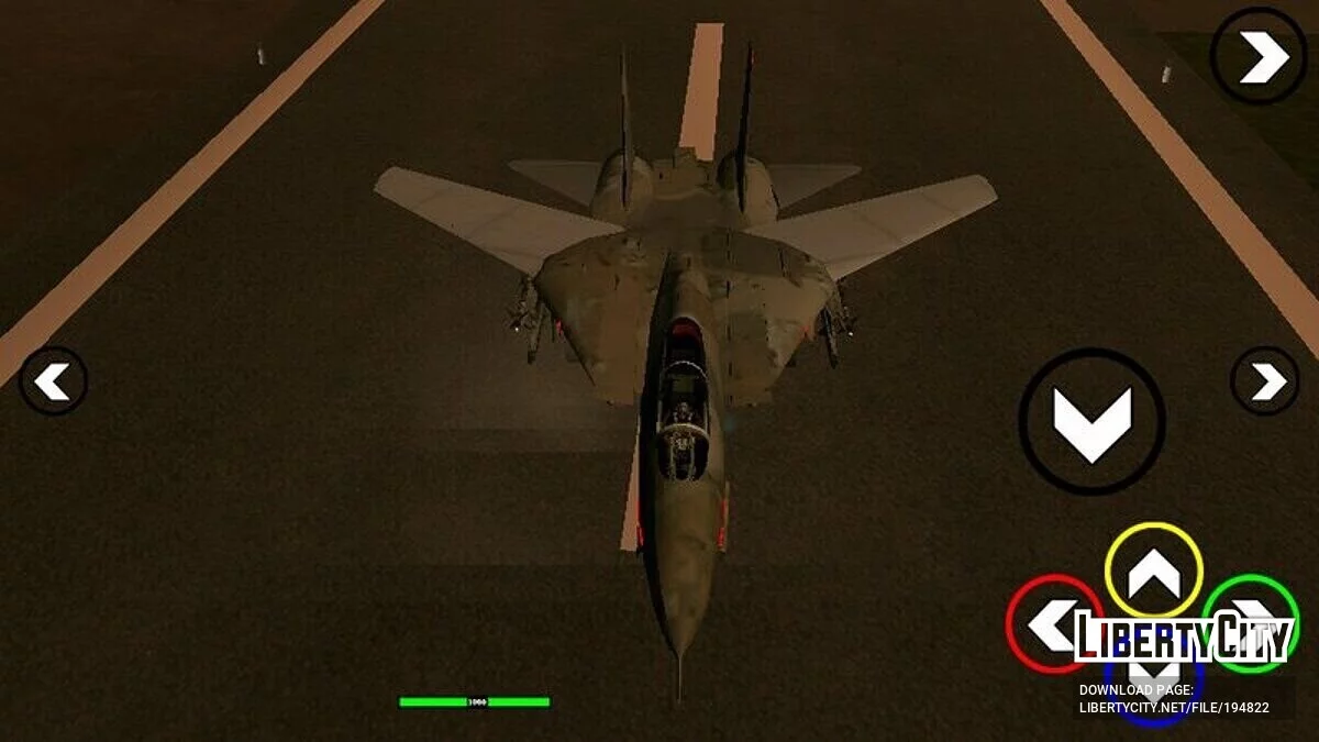 F-14 Hydra V3 / GTA San Andreas (iOS, Android)
