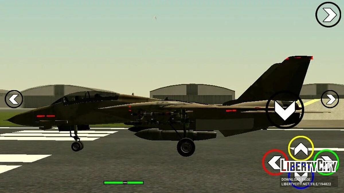 F-14 Hydra V3 / GTA San Andreas (iOS, Android)