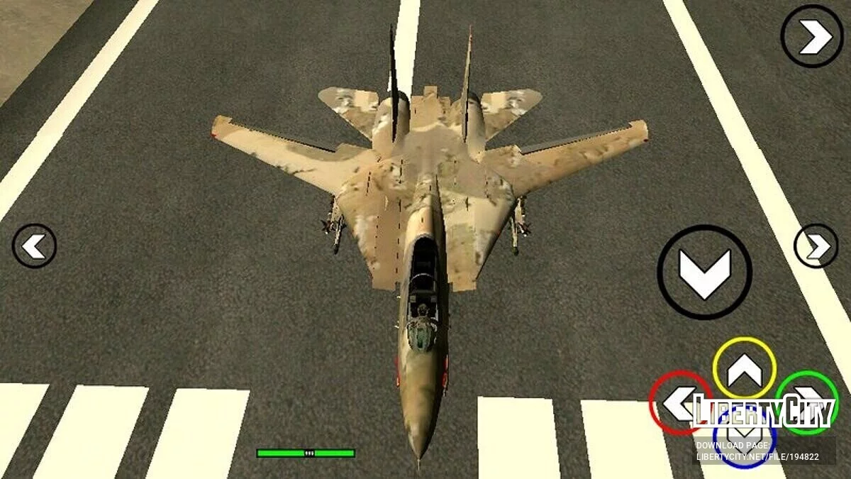 F-14 Hydra V3 / GTA San Andreas (iOS, Android)