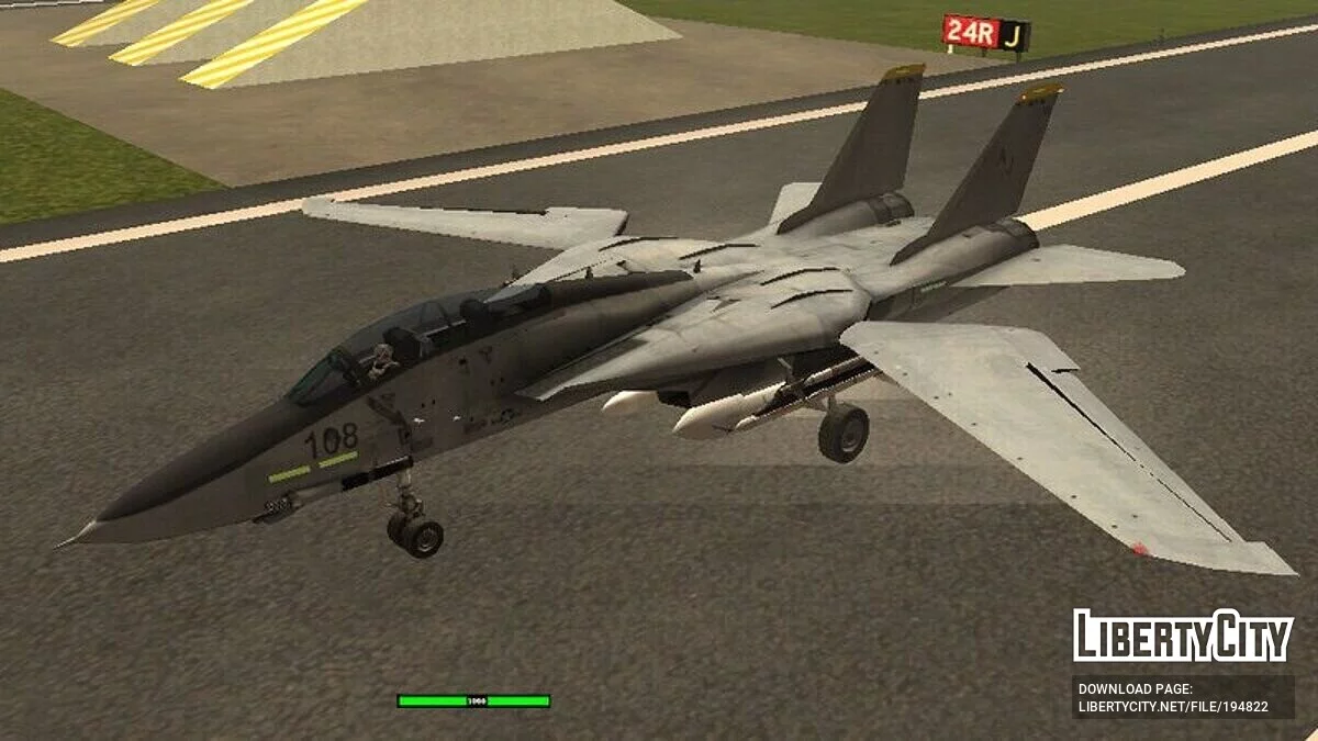 F-14 Hydra V3 / GTA San Andreas (iOS, Android)