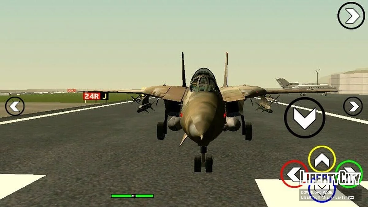 F-14 Hydra V3 / GTA San Andreas (iOS, Android)