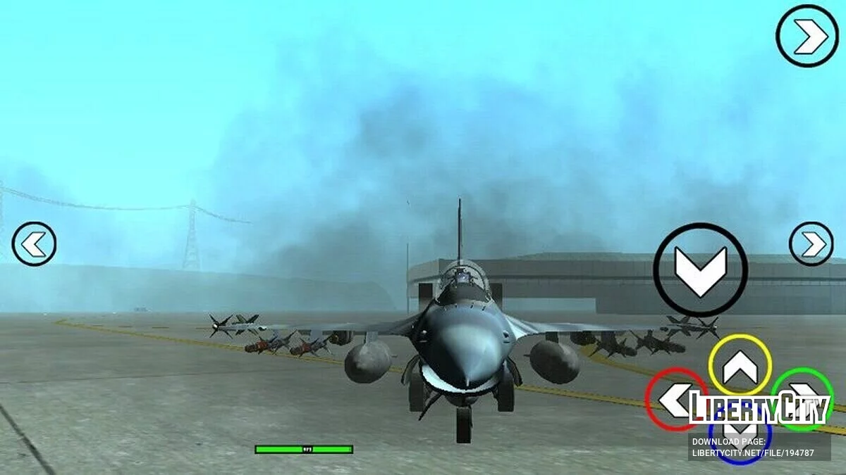 F-16c Hydra / GTA San Andreas (iOS, Android)