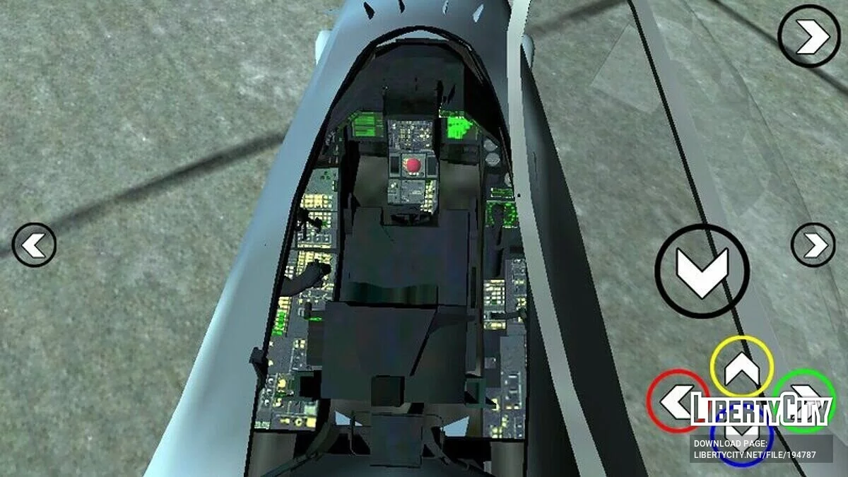 F-16c Hydra / GTA San Andreas (iOS, Android)