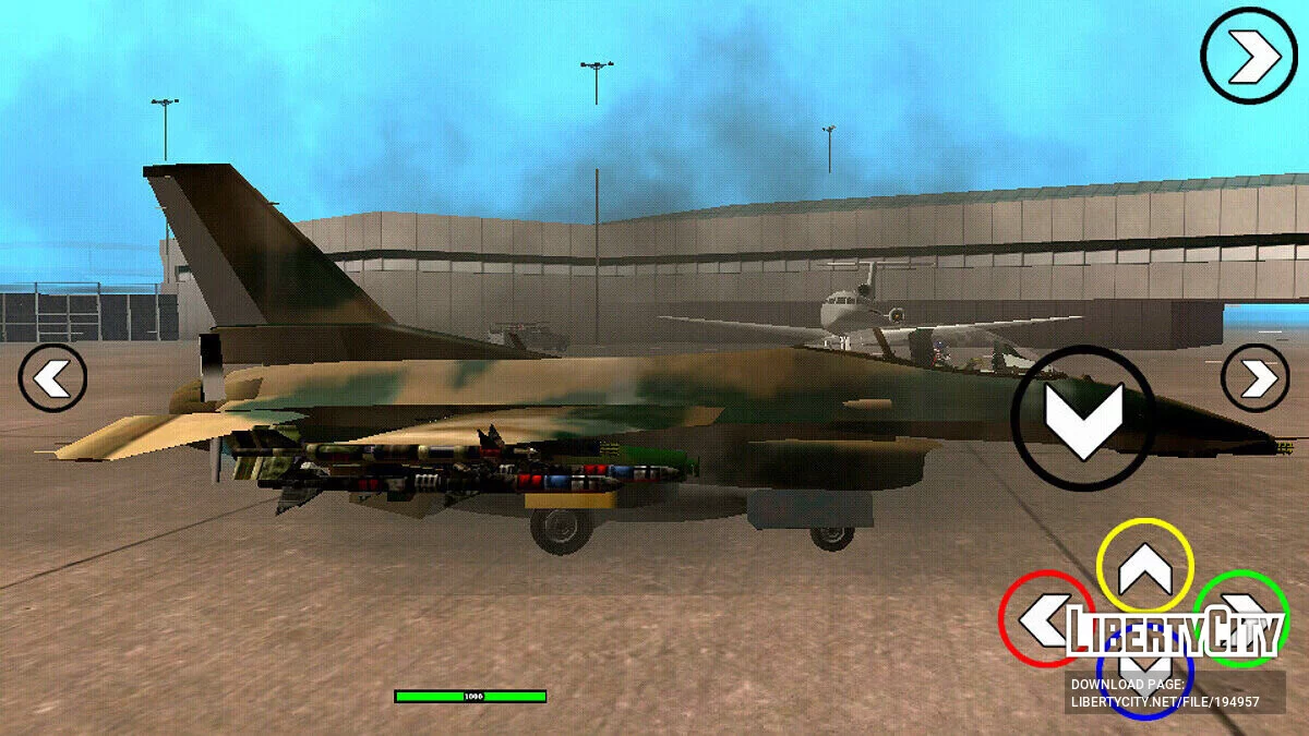 F-16f Hydra / GTA San Andreas (iOS, Android)