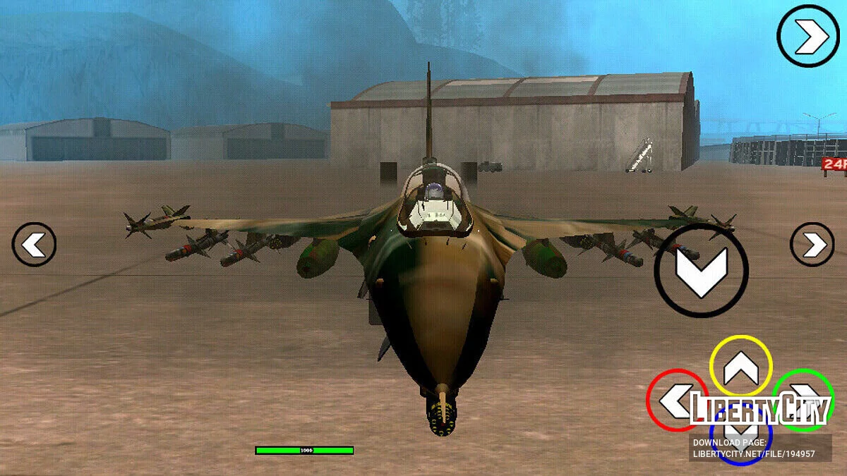 F-16f Hydra / GTA San Andreas (iOS, Android)