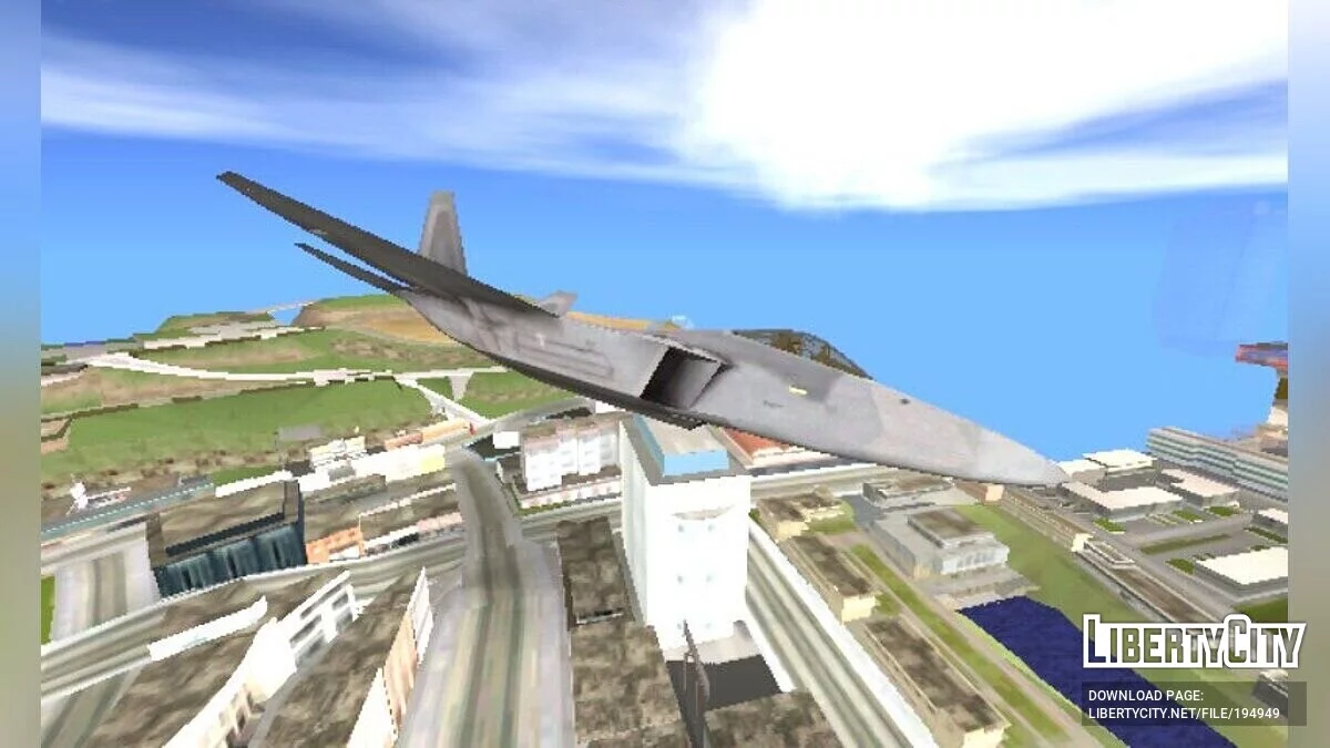 F-22 Raptor Clean Version / GTA San Andreas (iOS, Android)